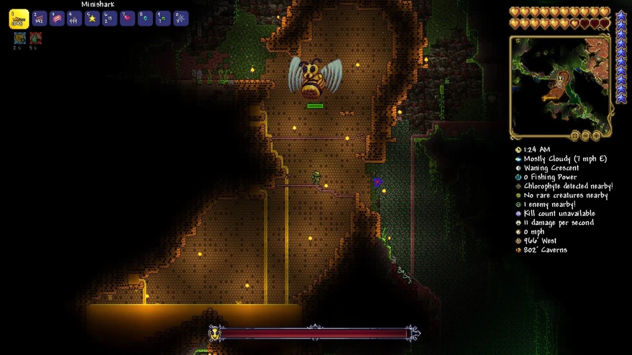 Queen Bee Terraria Guide Indie Game Culture