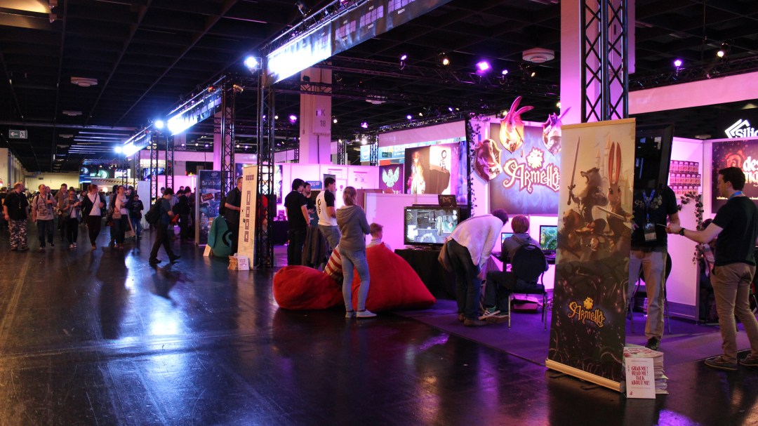Gamescom 2014 Indie Megabooth