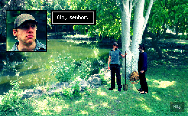 date in a park