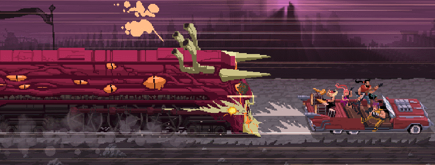double kick heroes train