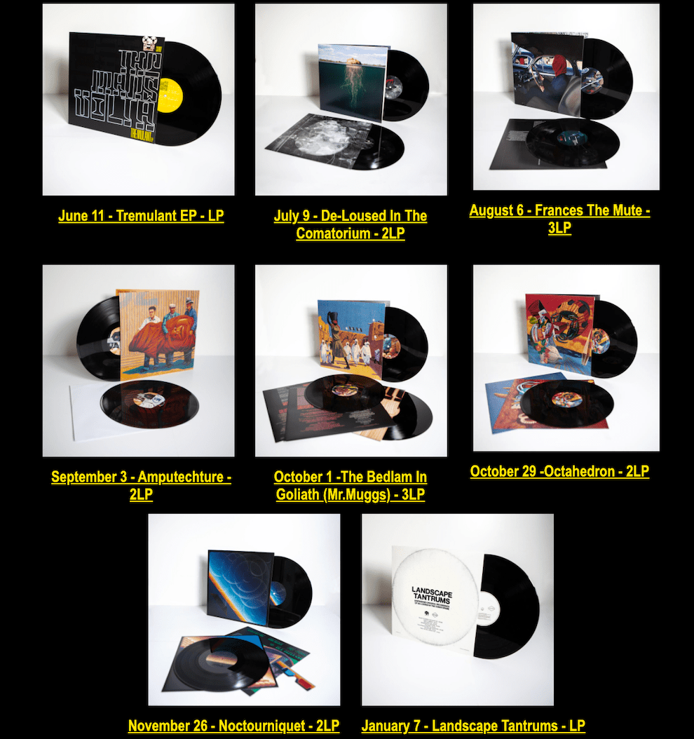 The Mars Volta anuncia la reedición de toda su discografía