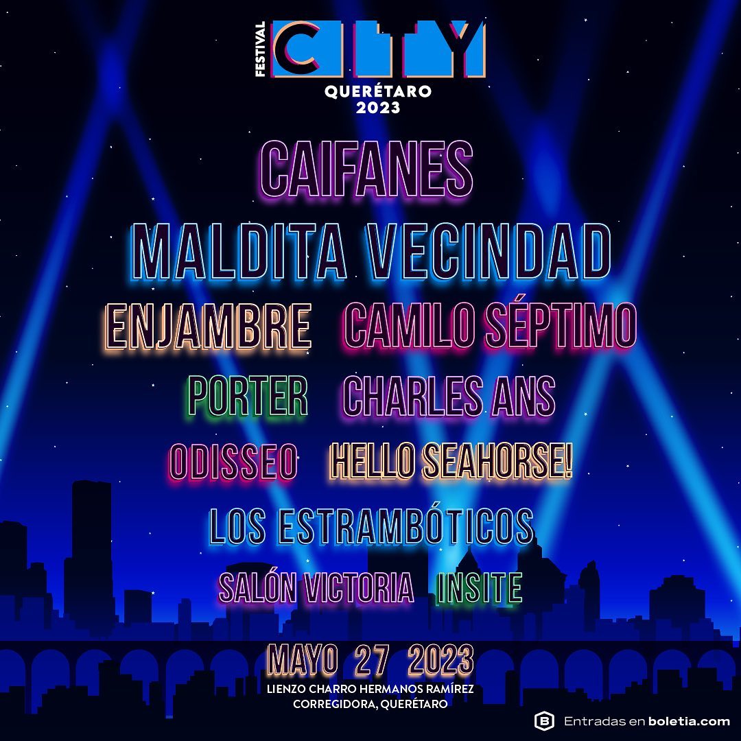 ¡Súper Line Up, del Festival City 2023!