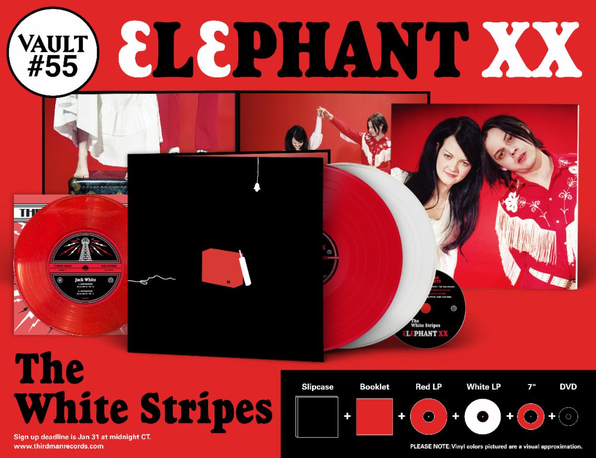 The White Stripes estrenará una versión deluxe de 'Elephant’
