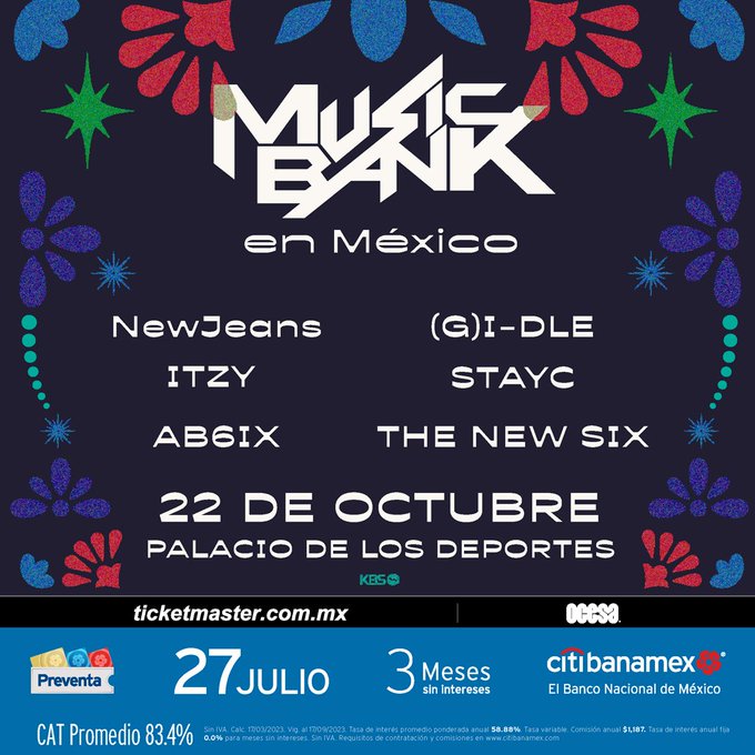 Music Bank regresa a la Ciudad de México