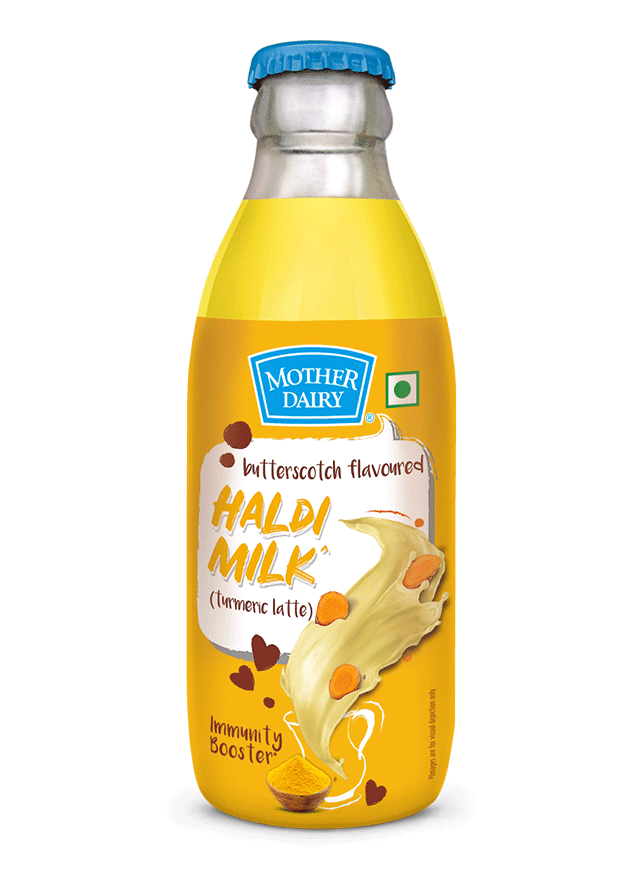 Mother Dairy introduces flavored Butterscotch Haldi Milk