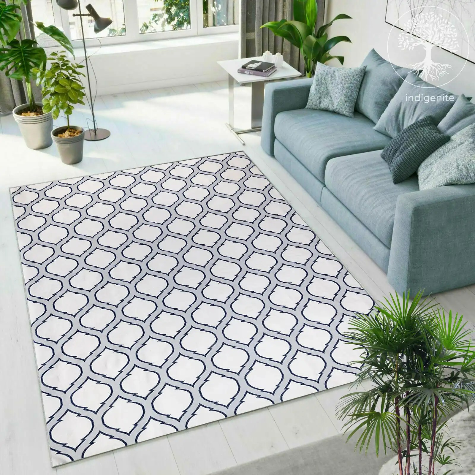 Buy Cotton Flatweave Rugs Online Koyna Indigenite