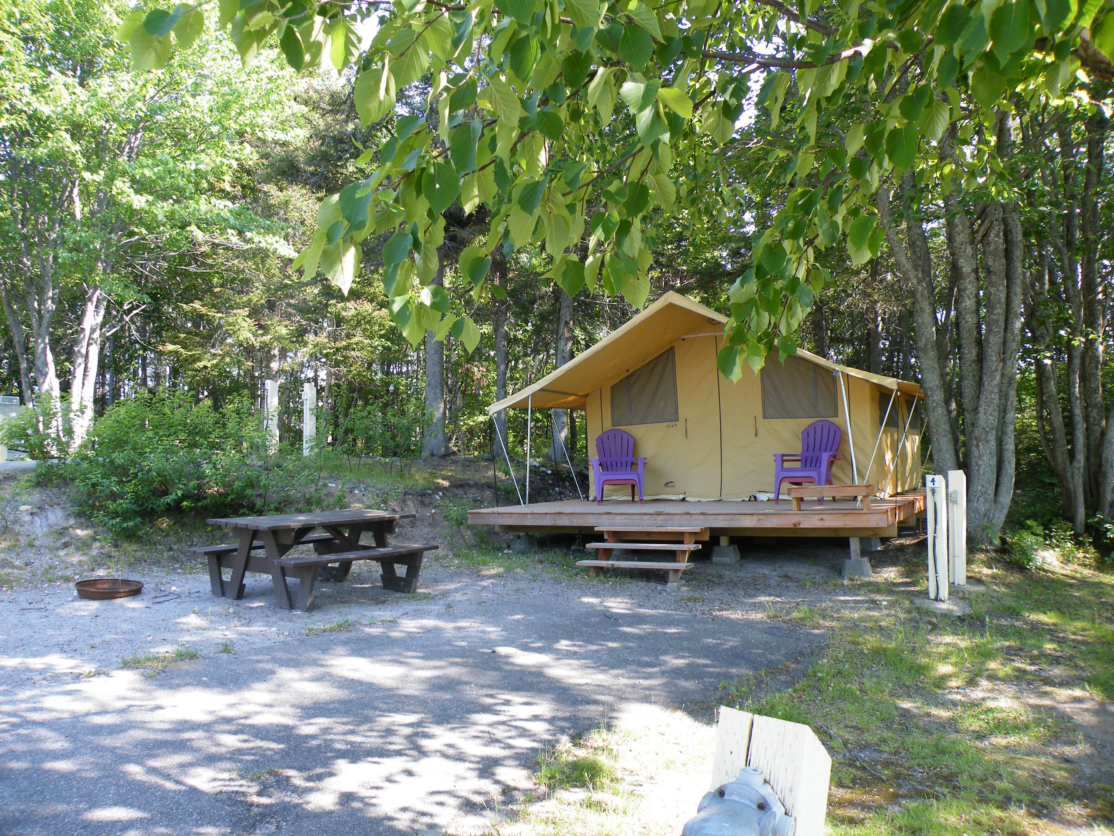 Indigenous Tourism Quebec Tipi and Tadoussac Campgrounds