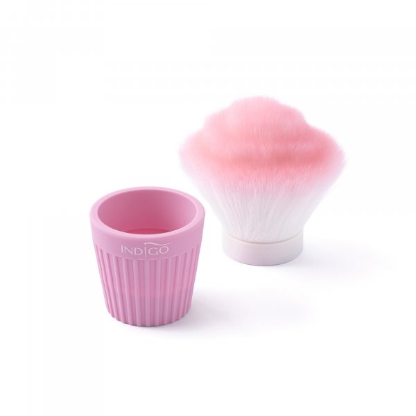 Cupcake Brush Pastel Pink Indigo
