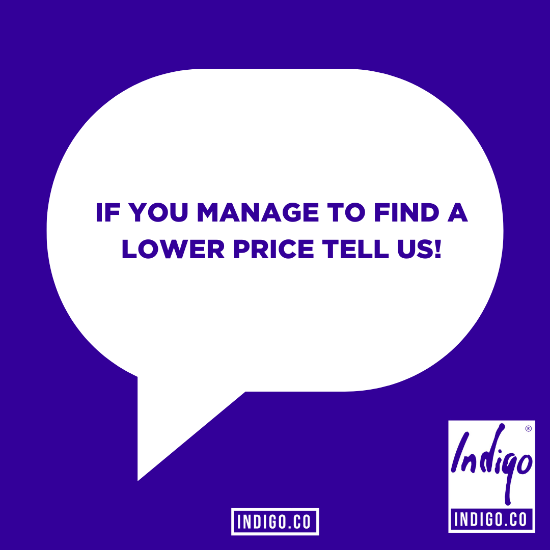 We will save you money Indigo UK