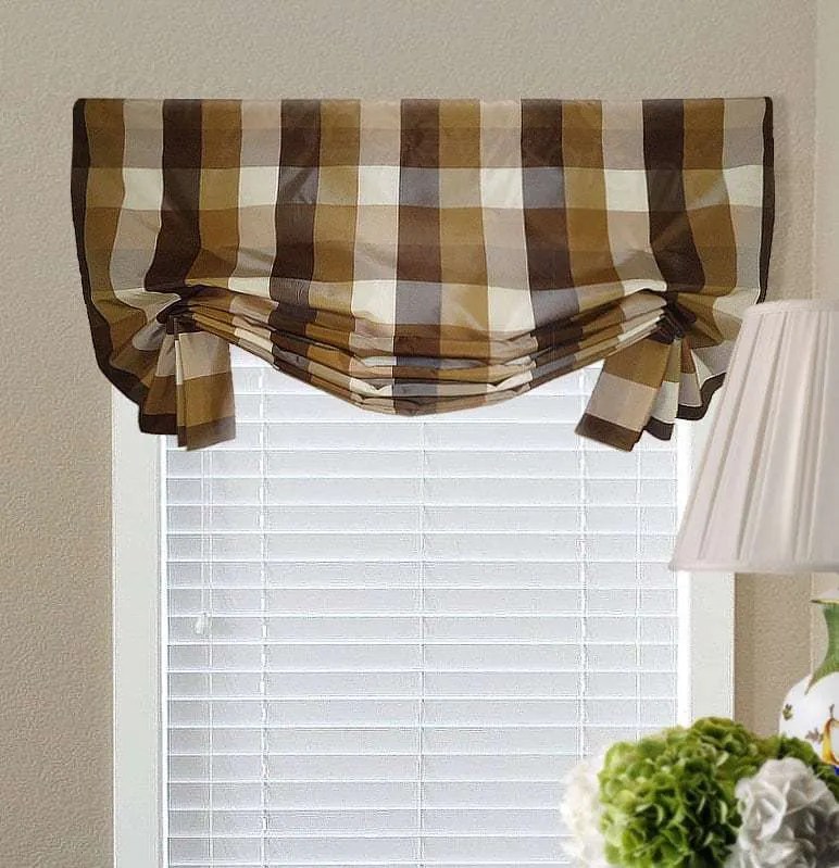 Updated Ideas For Valances Over Blinds