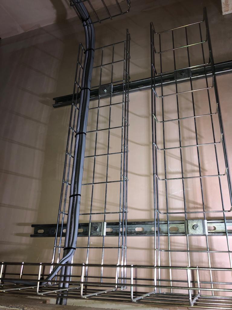 Containment basket Pimlico shop Local Electricians Indigo Electrical