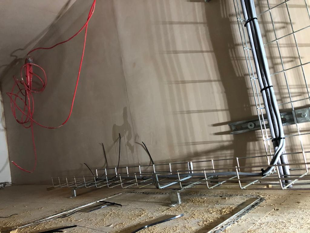 Containment basket Pimlico shop Local Electricians Indigo Electrical