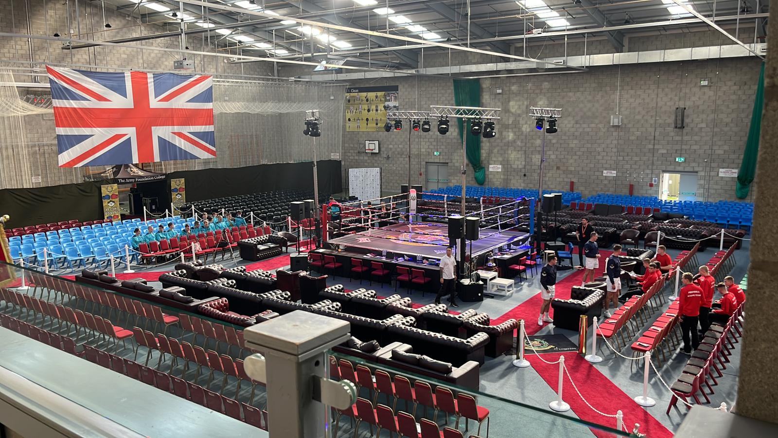 IndigoFitness SPONSOR Army Foundation College Harrogate Boxing Evening