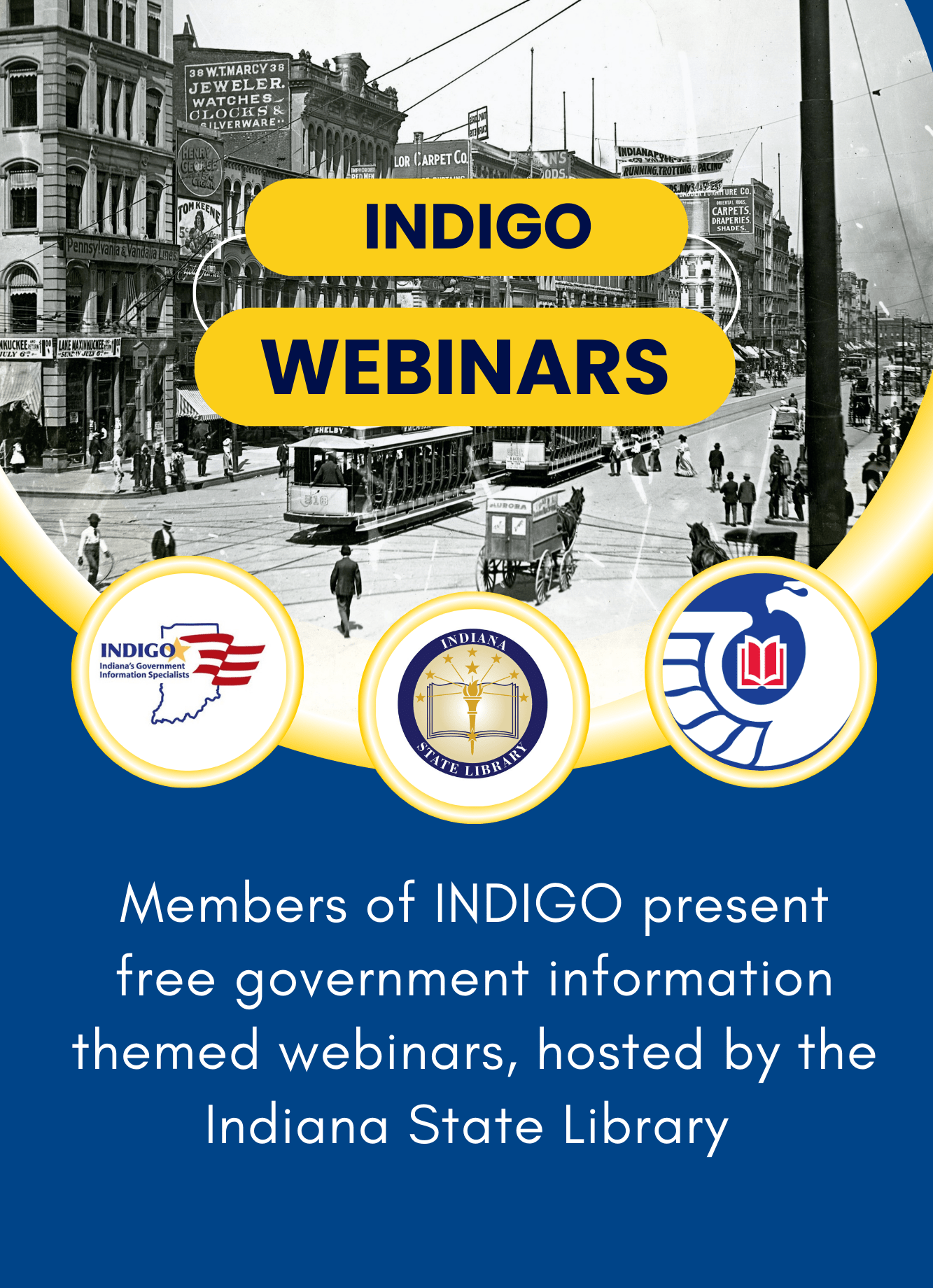 INDIGOSPONSORED WEBINARS Indiana GovInfo
