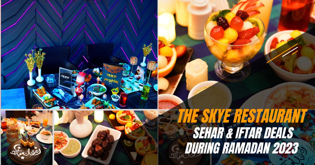 Sehri & Iftar Deals in Lahore During Ramadan 2023 Indigo Hotel
