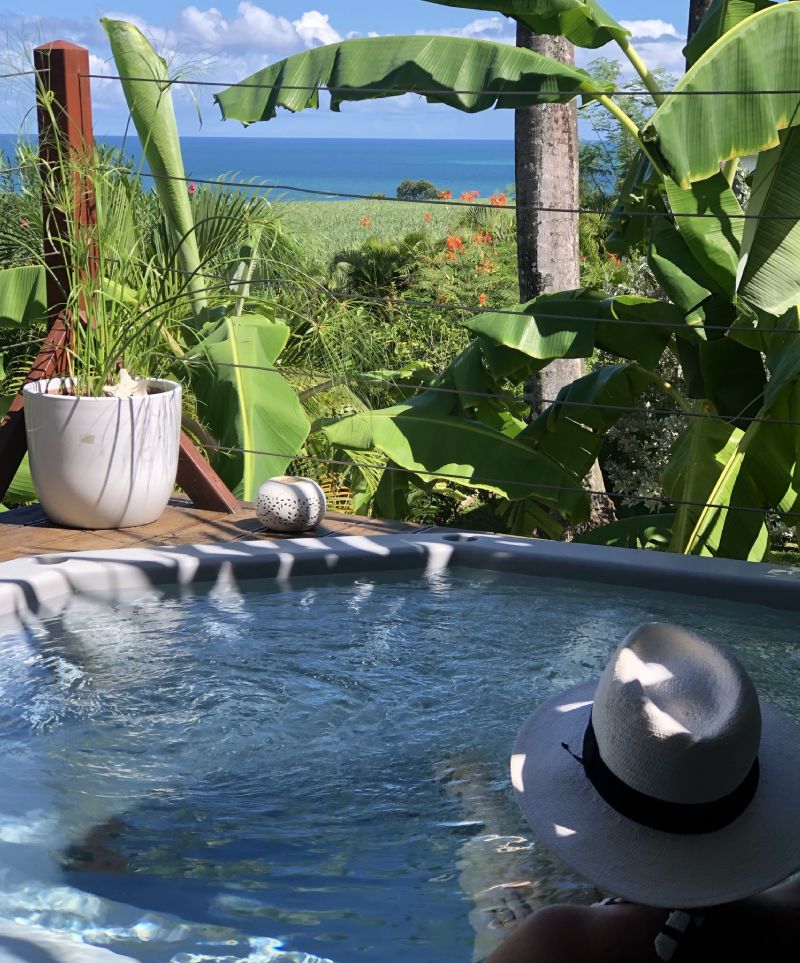 Location de Gîtes avec piscine à Sainte Rose Guadeloupe
