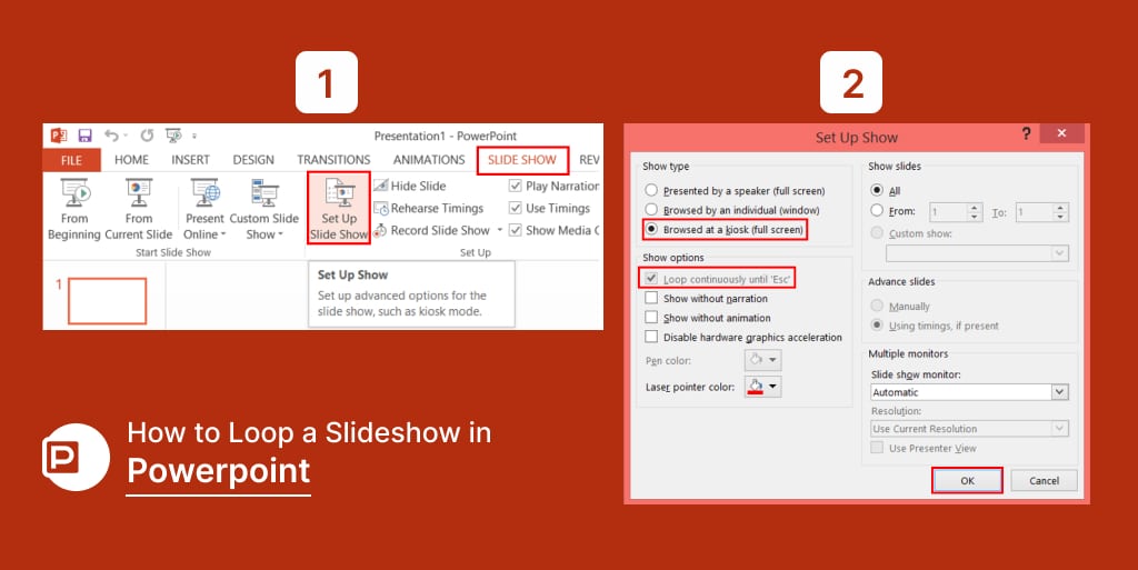 How to Loop a Slideshow in Powerpoint Indigo Software
