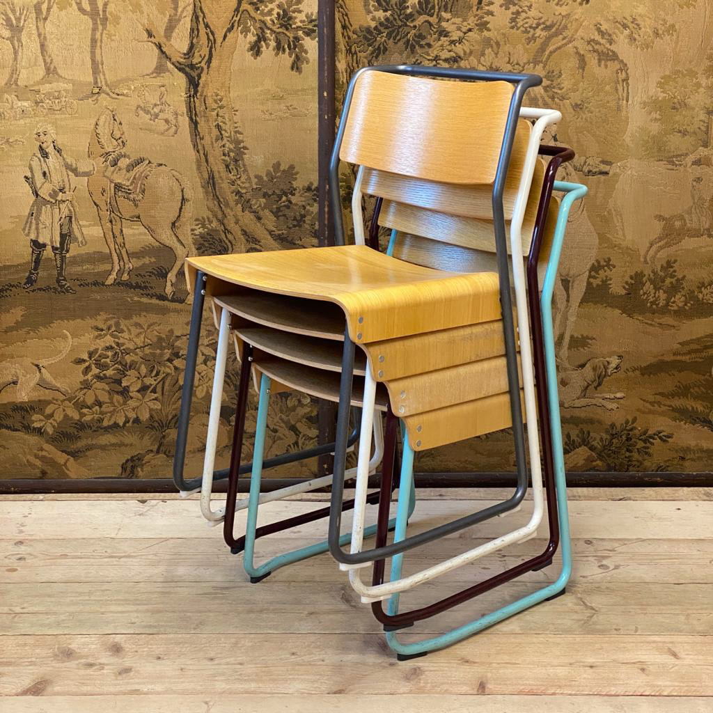 Stacking Chairs, VG&P Indigo Sprout