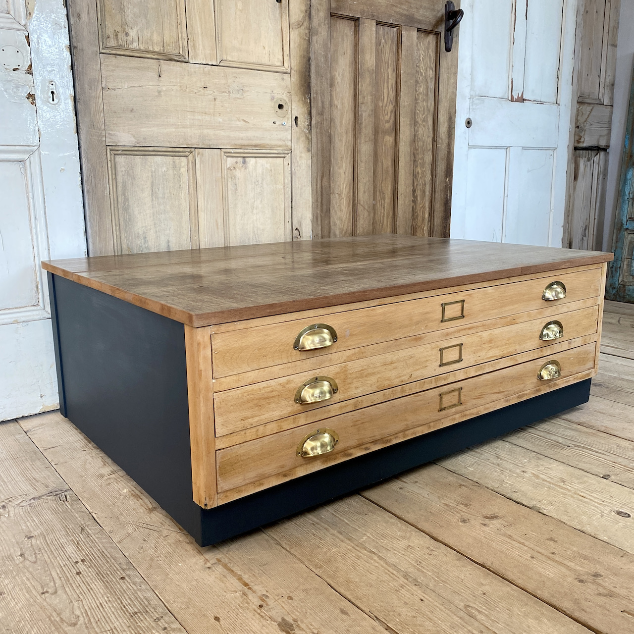 Plan Chest Vintage Plan Chests Indigo Sprout