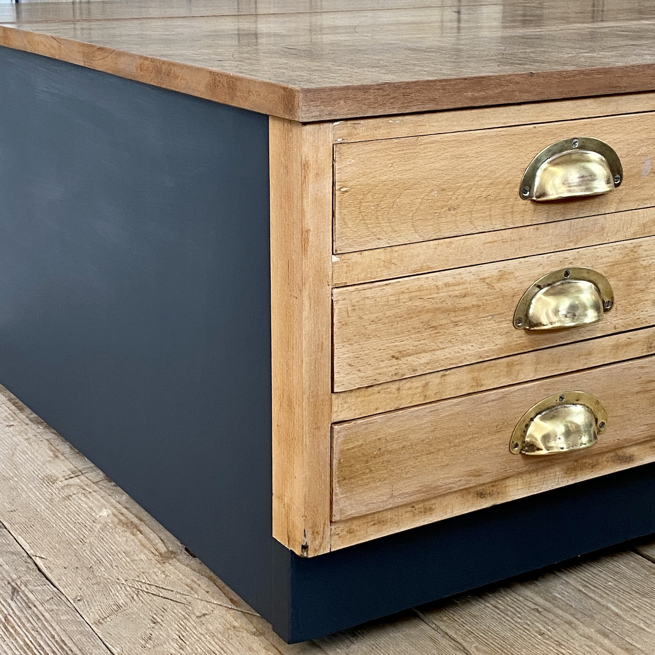 Plan Chest Vintage Plan Chests Indigo Sprout