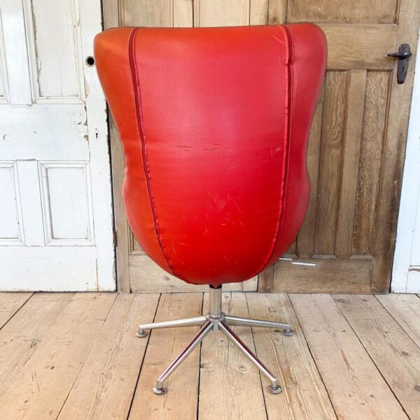 Red Egg Chair Funky Chairs Indigo Sprout