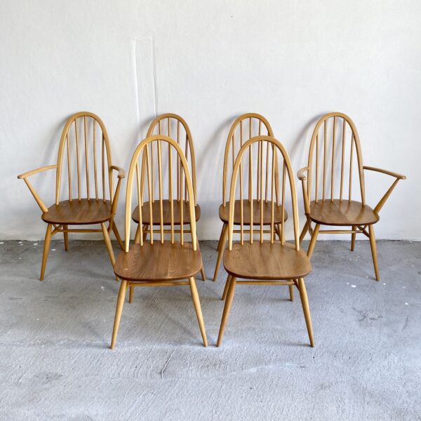 Ercol Dining Table and Chairs Ercol Furniture Indigo Sprout