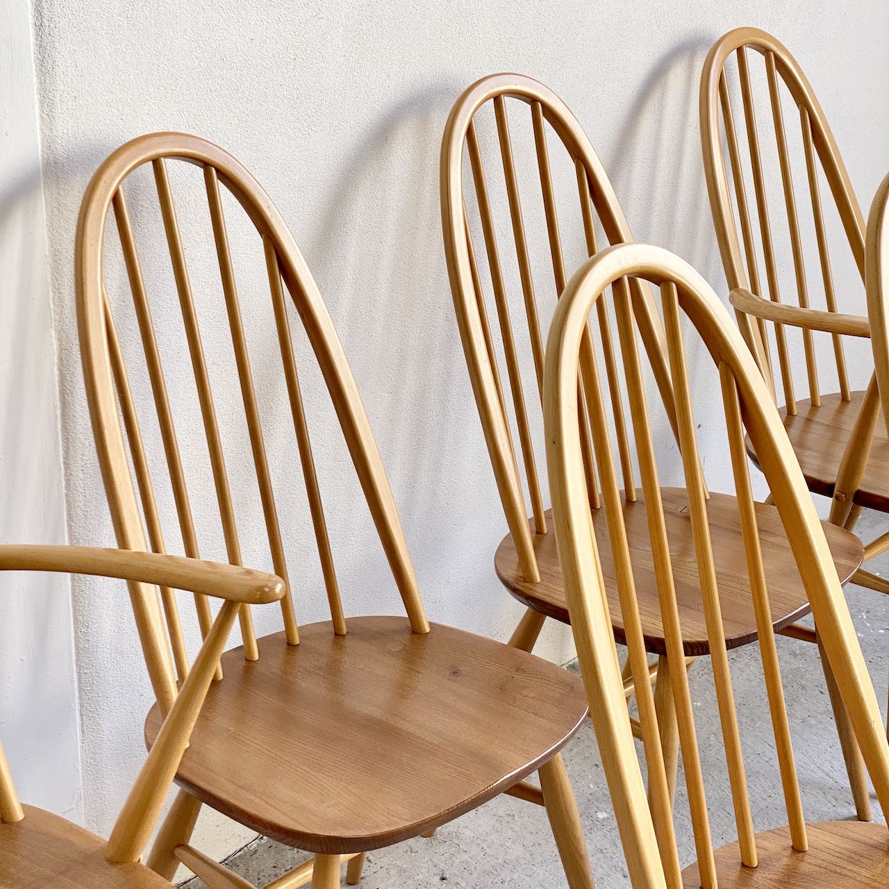 Ercol Dining Table and Chairs Ercol Furniture Indigo Sprout