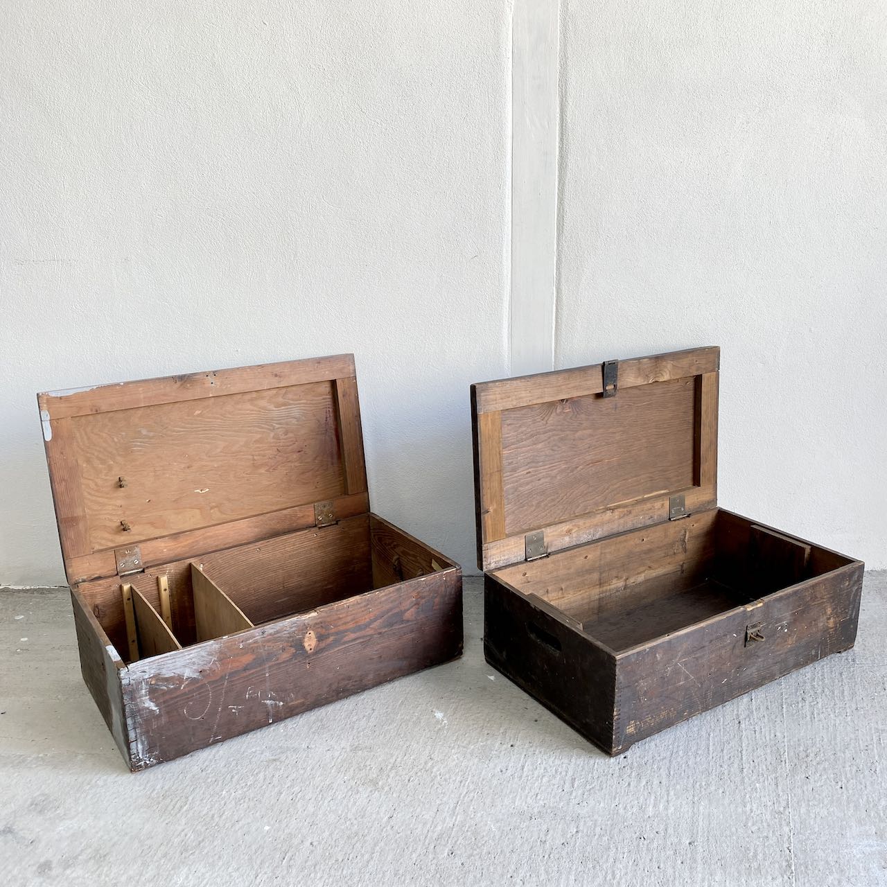 Vintage Storage Box Vintage Military Indigo Sprout