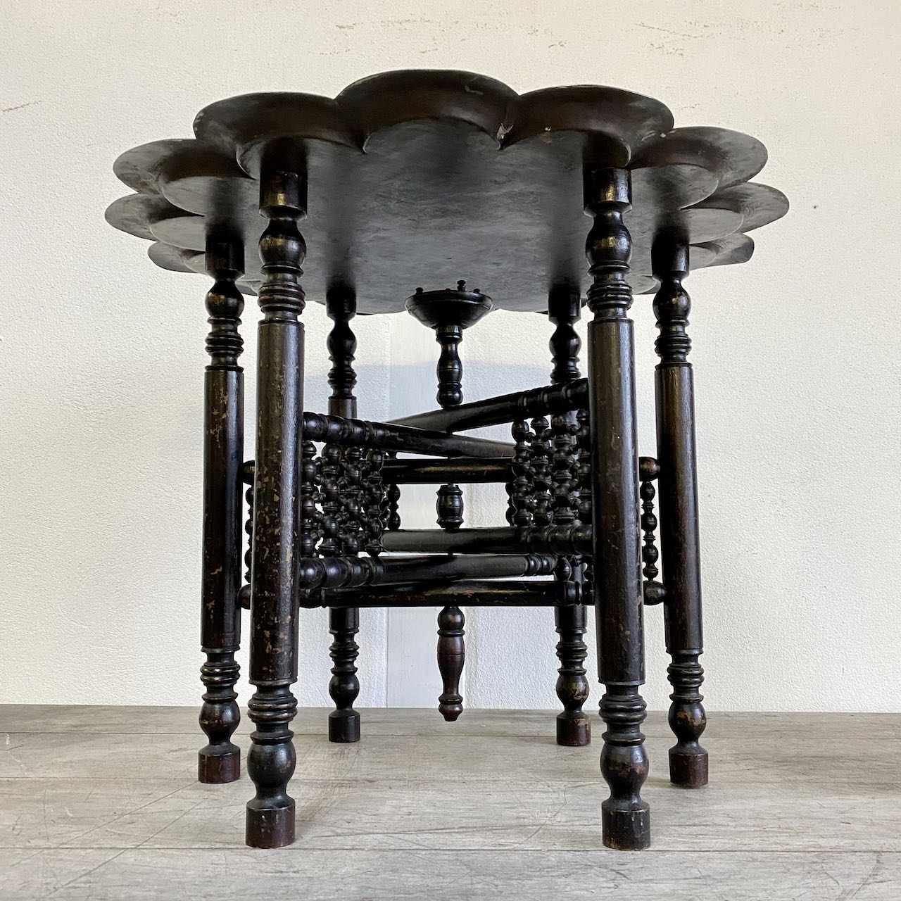 Brass Top Folding Table Vintage Tables Indigo Sprout