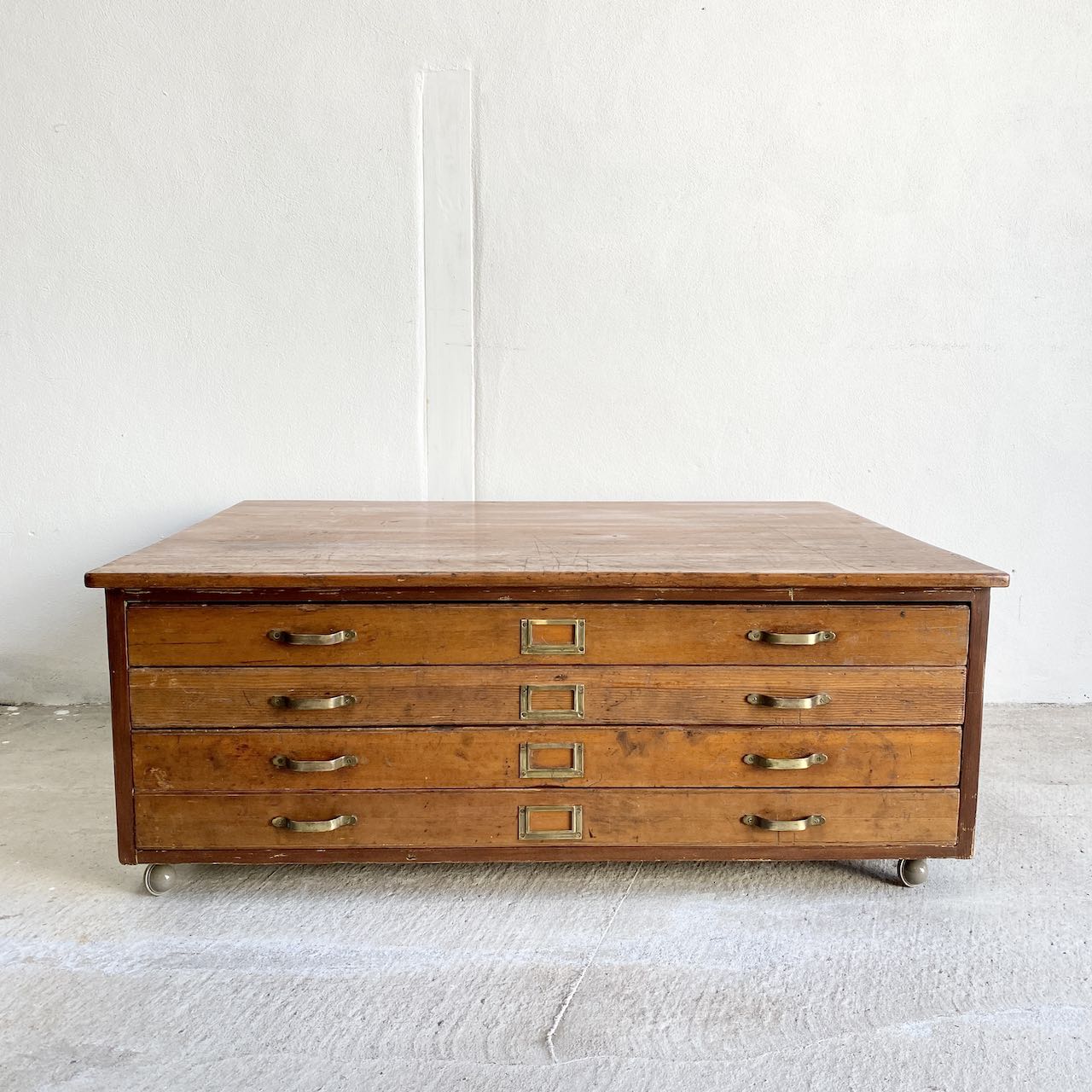 Plan Chest Coffee Table Indigo Sprout