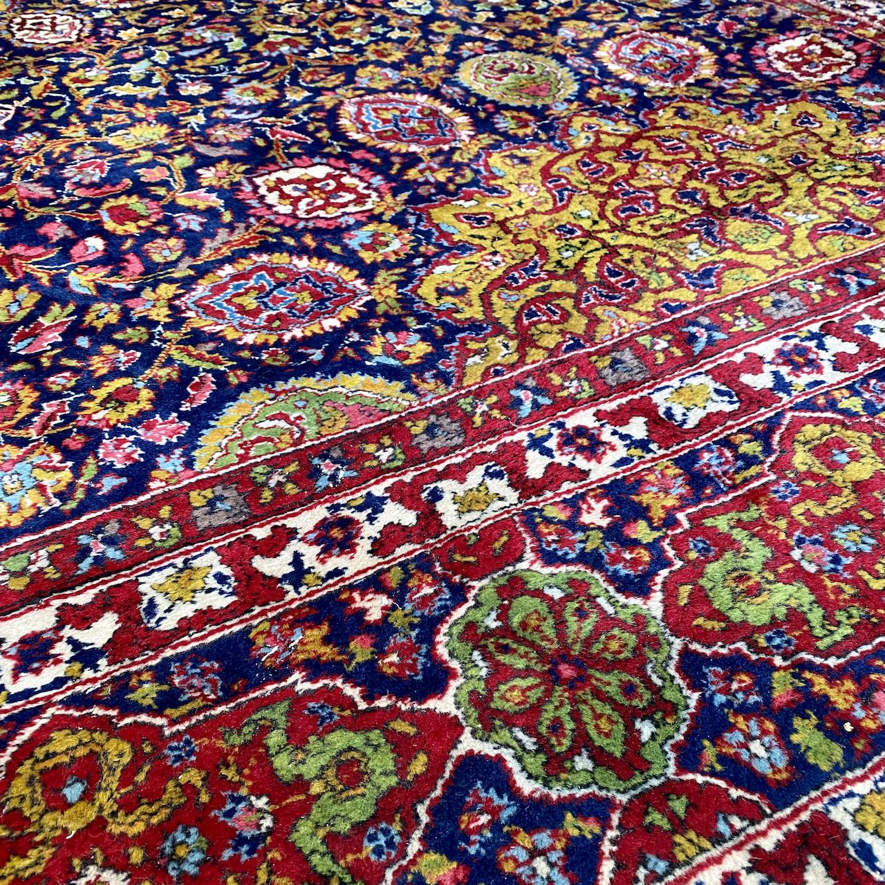 Large Vintage Rug Vintage Rugs Indigo Sprout