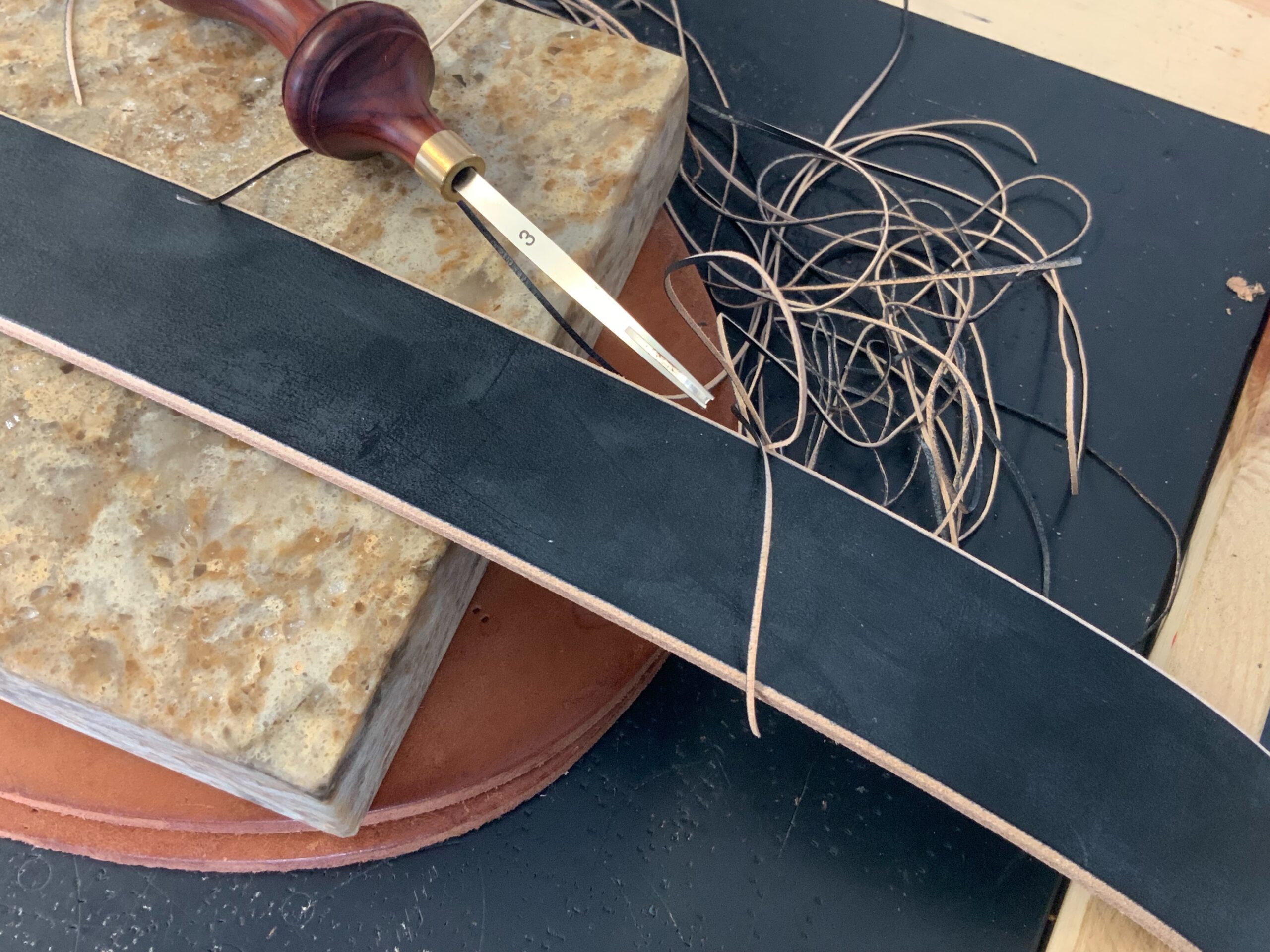 Interview Duke the custom belt maker without a name