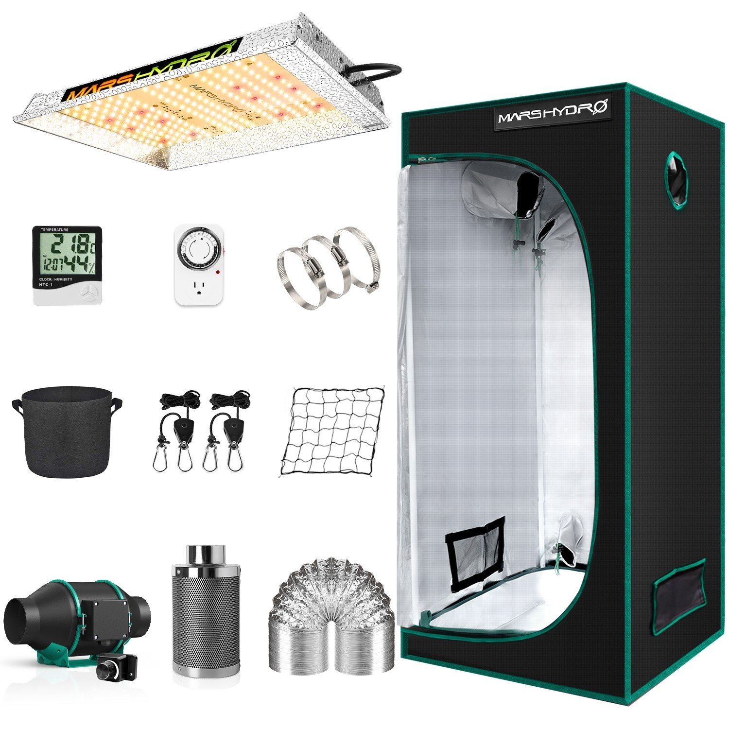 MARS HYDRO Grow Tent Kit 2X2 Indigro