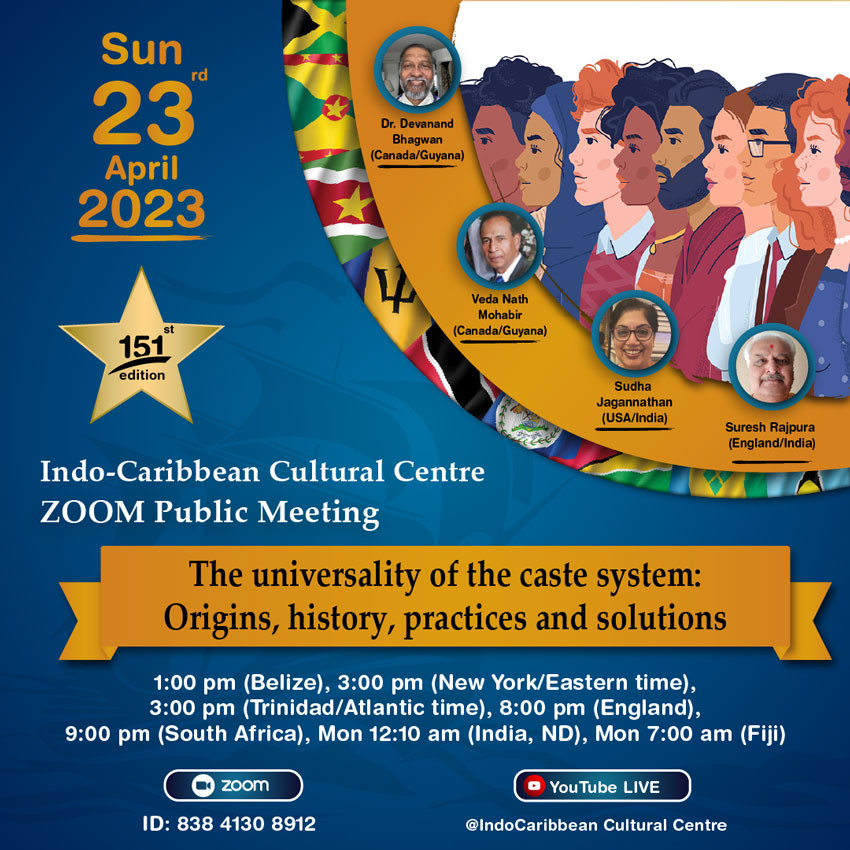 The universality of the caste system Origins, history, practices and