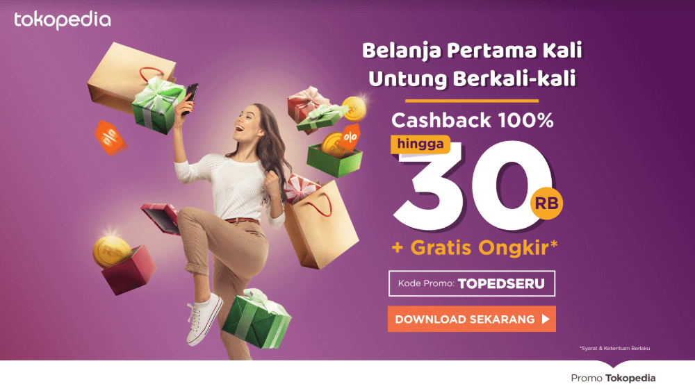 35+ Latest Banner Promosi Tokopedia Heart and Lingszine