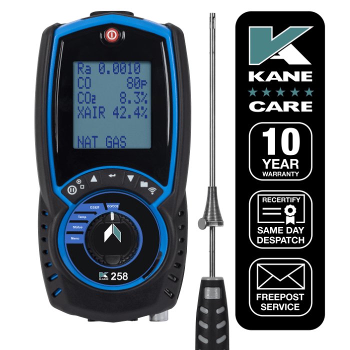 Kane 458s Link Flue Gas Analyser Oil Kit