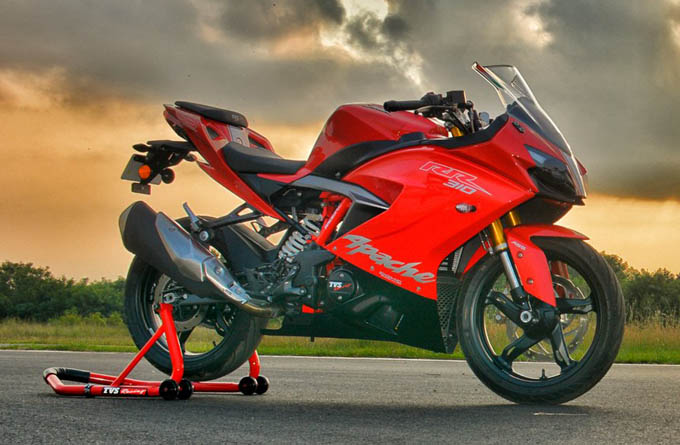 TVS Apache RR 310 Racing Red