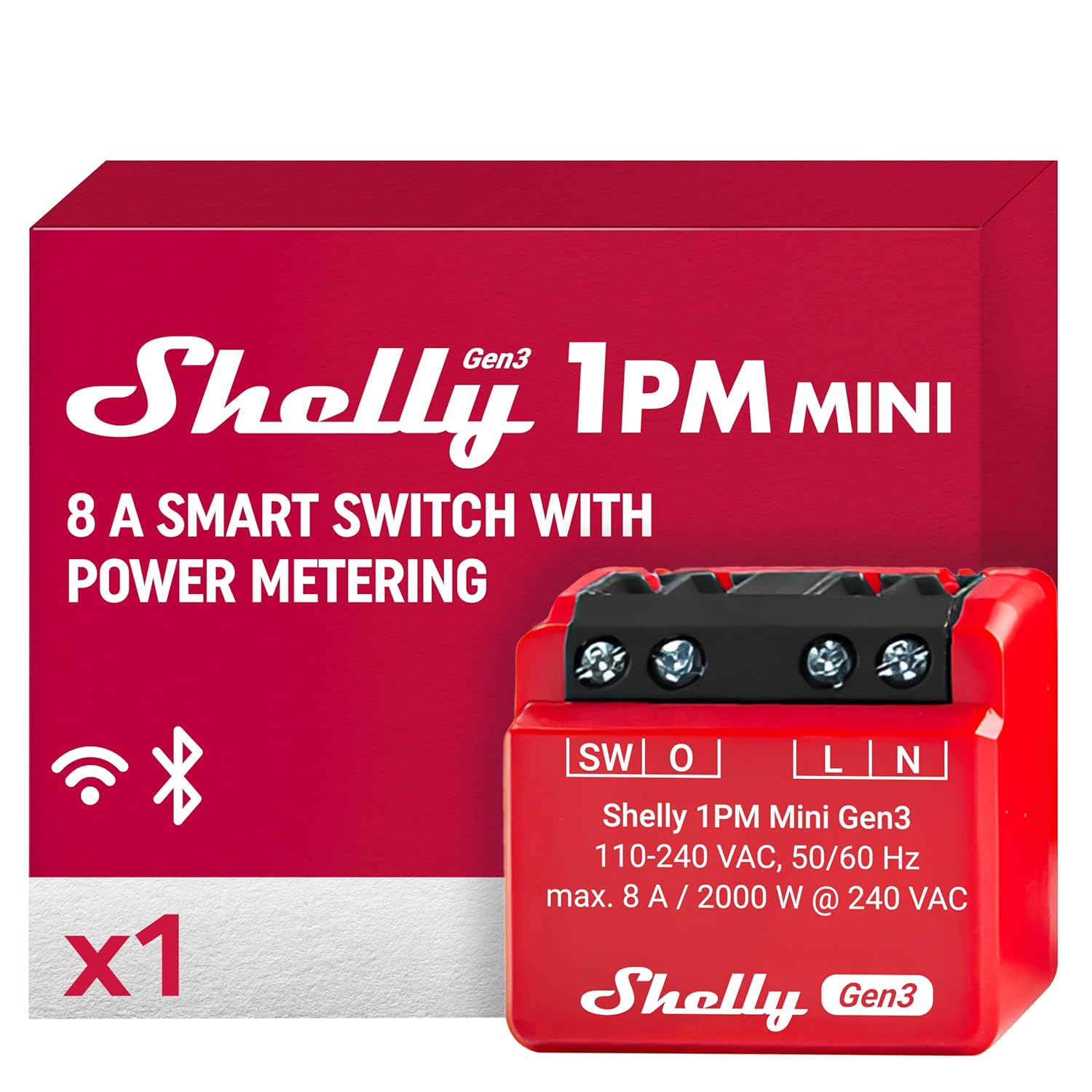 ⭐️ Recensione: Shelly 1PM Mini Gen3, il piccolissimo interruttore che