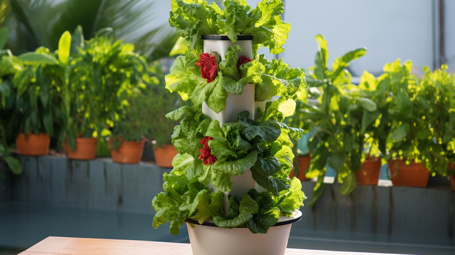 Best Hydroponic Tower Garden Indoor Vegetable Garden