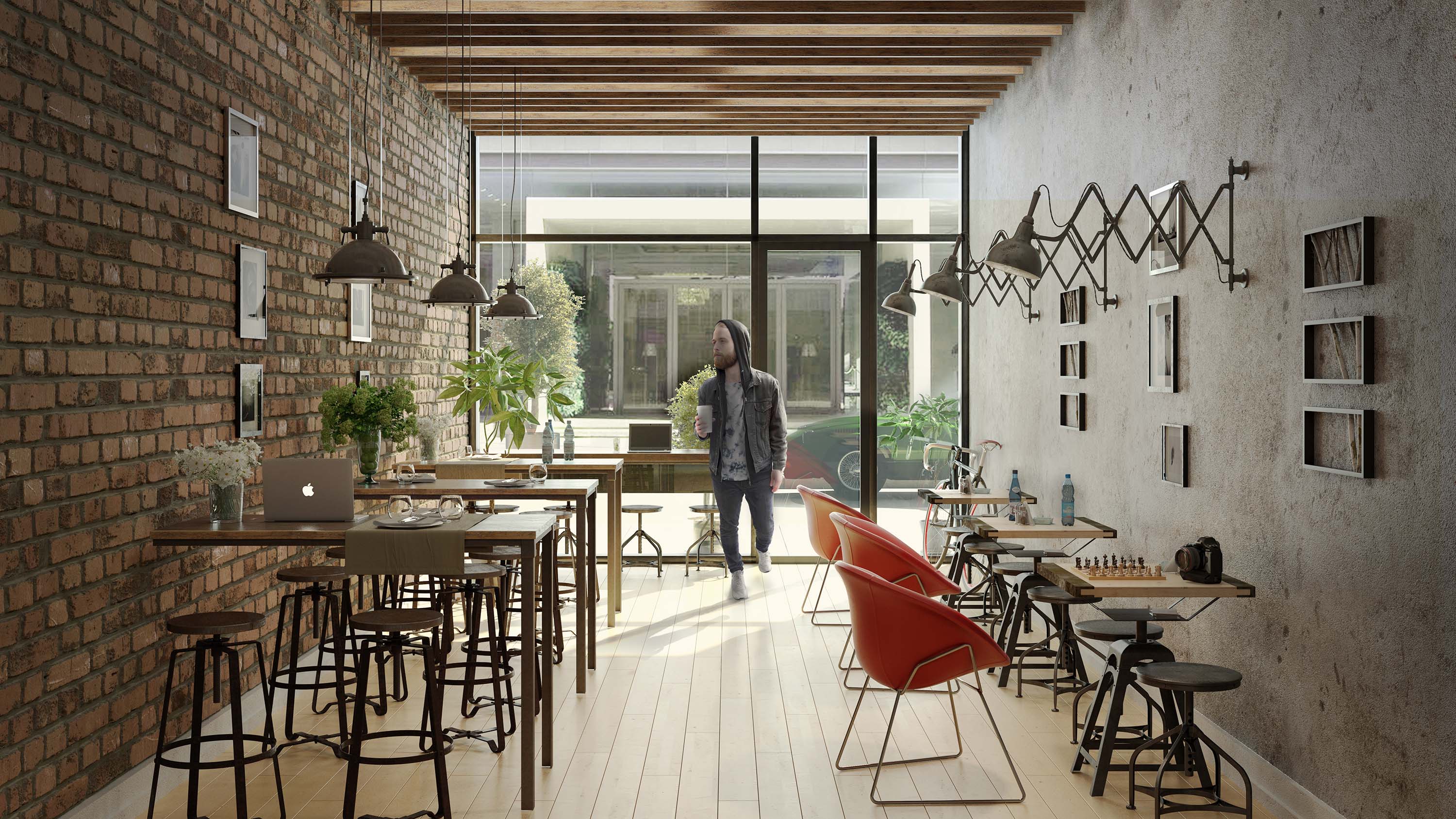 Coffee shop in London Indorio