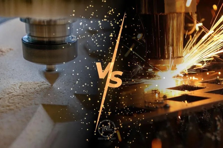 Perbedaan Mesin Laser Dengan CNC Router Indorouterlaser.id