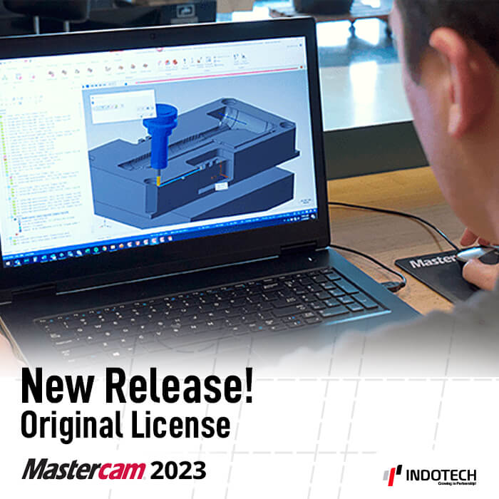 Mastercam 2023 Original License Indonesia Indotech Trimitra Abadi