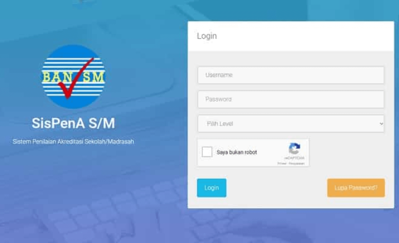 Cara Login Sispena BAN BAP S/M Terbaru dan Pembagian 4 Multi Level(03)