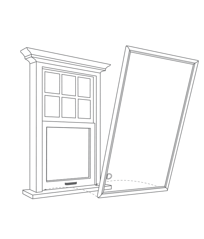 Storm Window Alternative for Old and Historic Homes Indow Window Inserts