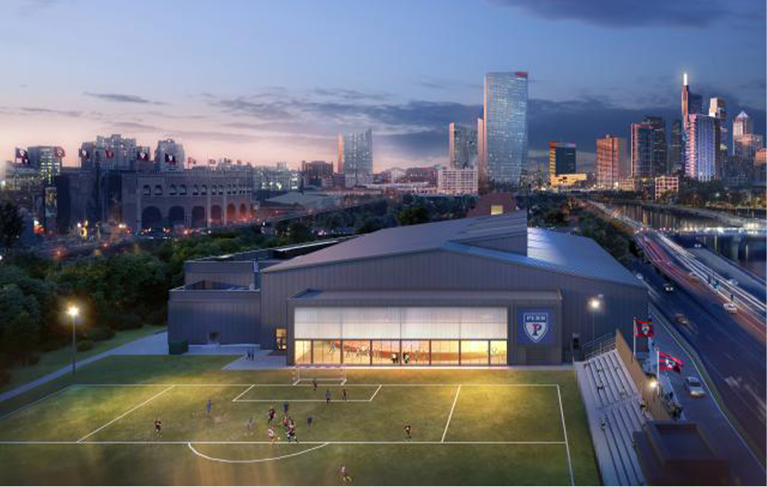 University of Pennsylvania Ott Center Indoor Training Facility Independence Fire Sprinkler