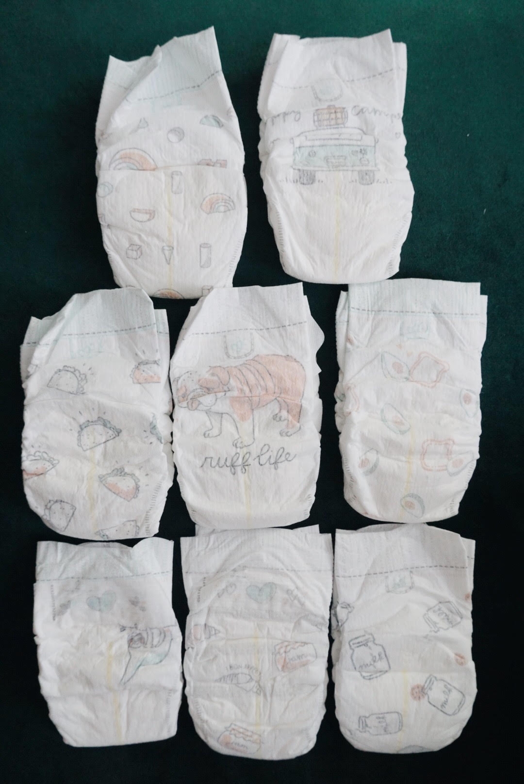 Pattern Pampers Pure Diapers vlr.eng.br