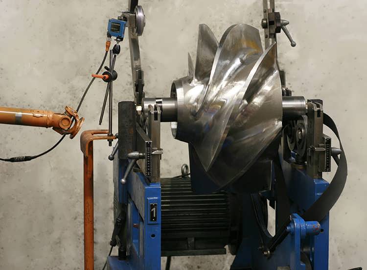 Industrial dynamic balancing gallery Indrotech Melbourne