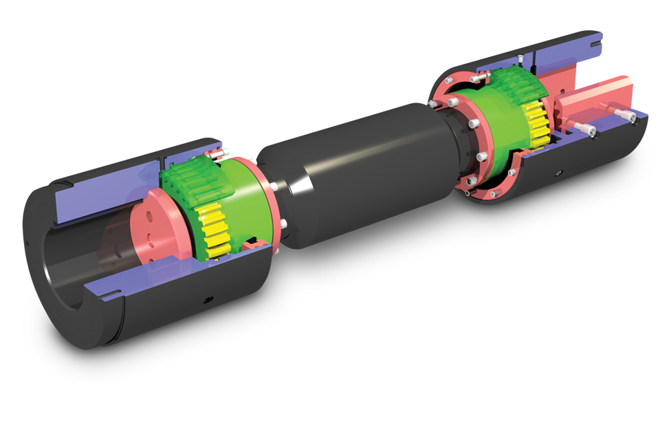 Amerigear® SM Mill Spindles Ameridrives Couplings Industrial Torque