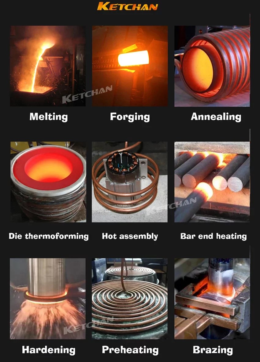 Medium Frequency Heating System KETCHAN Induction