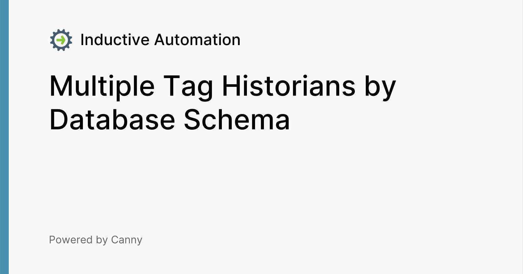 Multiple Tag Historians by Database Schema Voters Inductive Automation